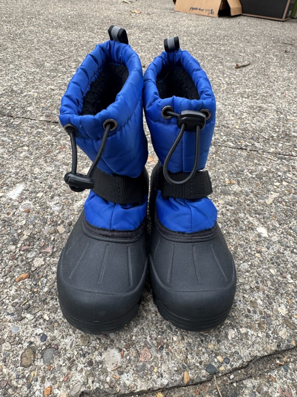 Northside Kids Blue and Black Rain & Snow Boots
